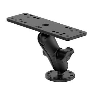 Gps Spares And Accessories: RAM Double Socket Arm and 6.25" x 2" Rectangle Base and Round Base With 1" Ball