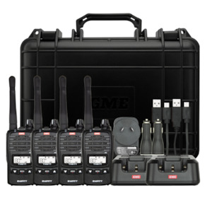 GME TX677QP 2 Watt UHF CB Handheld radio - Quad pack