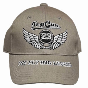 Clothing: TOP GUN Flying Legend Cap - Grey