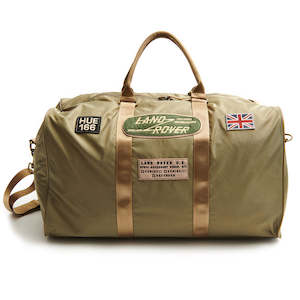 Travel And Outdoors: Red Canoe Land Rover Duffle Bag