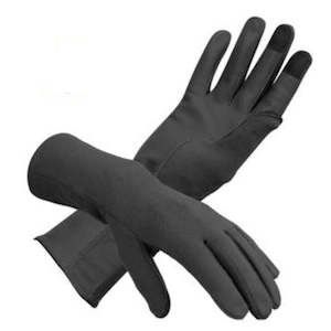 Survival Clothing: Touchscreen Nomex Flight Glove - Black