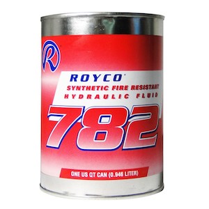 ROYCO 782 Fire Resistant Hydraulic Fluid - 1 Quart