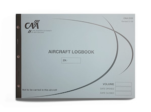 CAA 2101 Aircraft Logbook