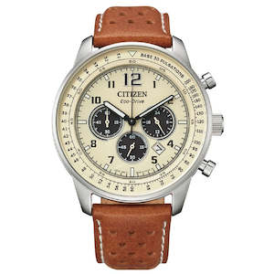 Citizen Pilot Pulse Eco-Drive - Beige CA4500-16X