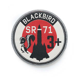 Lockheed Sr 71 Blackbird: Red Canoe SR-71 Blackbird Patch