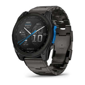 New: Garmin D2 Mach 2 – 51mm Aviator Smartwatch - Carbon Gray DLC Titanium