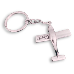 Apparel And Accessories: Aircraft Keychain Personalised With Your Registration