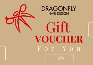 Gift Voucher Dragonfly Hair Design