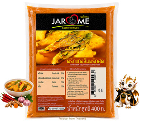 JAROME Sour Yellow Curry Paste 400 g.