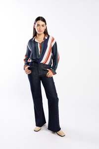 Denim: 9026 - 70's Jean - Dark Denim - LAST ONE SIZE 14