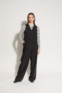 Jackets: 5055L - Cardinal Waistcoat - Black