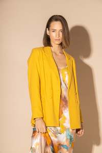 LOUGHLIN - 5047L - Empire Blazer - Mustard