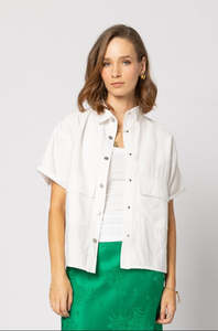 1320 - Over The Top Jacket - White