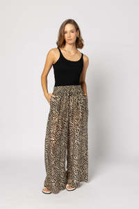 4062 - Pilazzo Pant - Zebra Print