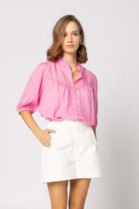 Tops Blouses Camis Tees: 1279 - Dalila Top - Sherbet