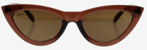 Knitwear: Sunglasses - Kiss Kiss - Mocca