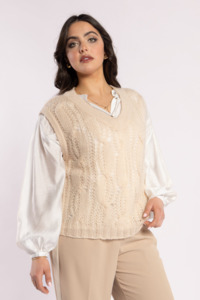 3071L - Fliss Vest - Blush