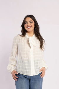 1148 - Allegra Blouse - Popcorn Spot
