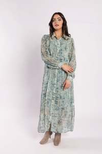 2241 - Clyde Dress - Fossil Print