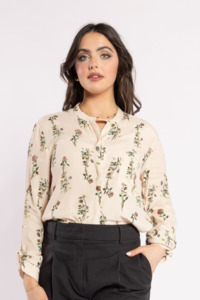 Tops Blouses Camis Tees: 8055 - Salut Shirt - Wild Flower