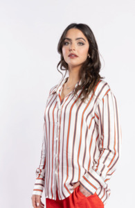 Tops Blouses Camis Tees: 8013 - It's Her Shirt - French Stripe