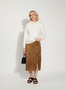 Pants: 6050 - Splits Skirt - Cheetah Print
