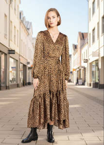 2149 - Macey Dress - Cheetah Print