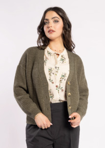 Sale: 3075 - Taffy Cardi - Olive Green