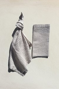 Products: Natural Stripe Linen Napkin