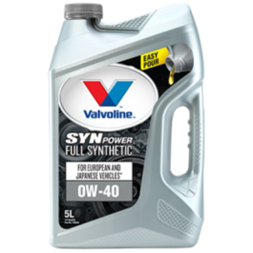 Passenger Car Motor Oils: SynPower 0W-40