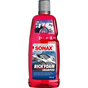 XTREME RICHFOAM SHAMPOO, DIRT DISSOLVING, NON-STRIPPING.