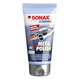 Polish: XTREME METAL POLISH, CLEANS PREVENTS TARNISHING AND SHINES.