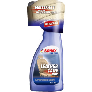 Sonax Car Care: XTREME LEATHER CARE MILK CONDITIONER AND CLEANER