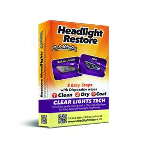 Accessories: Headlight Restore Wipes-Works in 2 Minutes! Free Shipping NZ Wide!