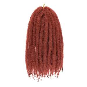 Afro Kinky / Marley Braid Twist Crochet Hair #350 - Ginger