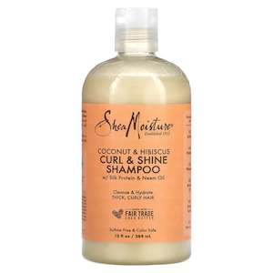 Frontpage: Shea Moisture Curl & Shine Shampoo Coconut & Hibiscus 384ml (13oz)