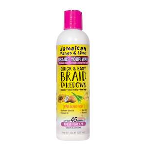 Frontpage: Jamaican Mango & Lime Quick & Easy Braid Takedown 237ml (8oz)