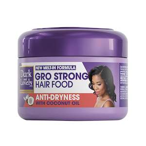 Frontpage: Dark and Lovely Gro Strong Hair Food Anti-Dryness With Coconut Oil 250ml (8.45oz)