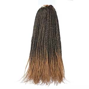 Crochet Box Braids #1B/27 - Ombre: Black / Blonde