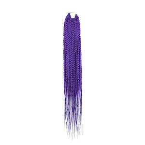 Frontpage: Crochet Box Braids - Purple