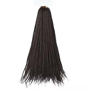 Frontpage: Crochet Box Braids #4 - Charcoal Black