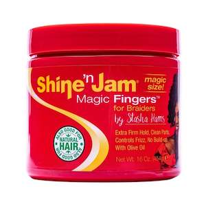 Hair Care: Shine ‘n Jam Magic Fingers For Braiders Extra Firm Hold King Size 454g (16oz)