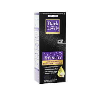 Hair Care: Dark and Lovely Color Intensity Super Black