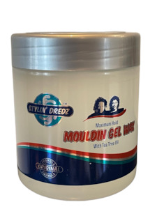 Stylin' Dredz Mouldin' Gel Wax Clear 500ml (16.91oz)