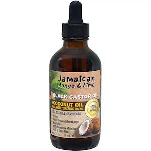 Dandruff Itch Control: Jamaican Mango & Lime Black Castor Oil & Coconut Oil 118ml (4oz)