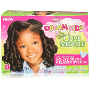 African Pride: African Pride Dream Kids Olive Miracle No-Lye Creme Relaxer System Children's Regular