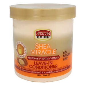 African Pride: African Pride Shea Miracle Leave-In Conditioner for Natural Hair 425g (15oz)