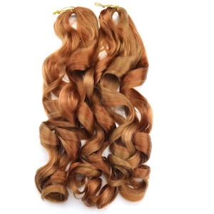 French Curls Wavy Crochet Braid #P27/30 - Blonde / Copper
