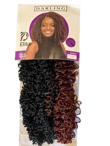 Darling: Elite Crochet Braids - Darling #1/350 - Black / Copper Brown