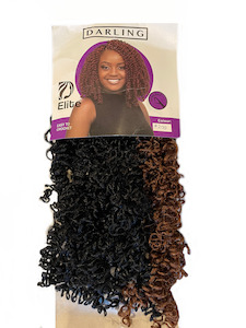 Elite Crochet Braids - Darling #2/30 - Black / Brown